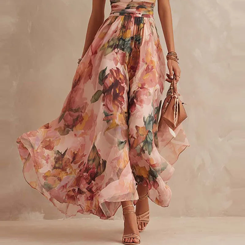 Sienna One-Shoulder Maxi Dress