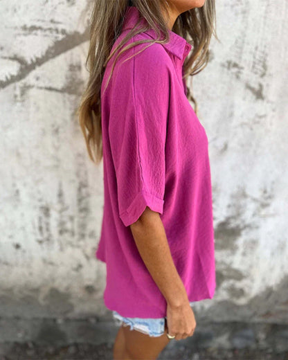 ELINA EFFORTLESS CASUAL SHIRT