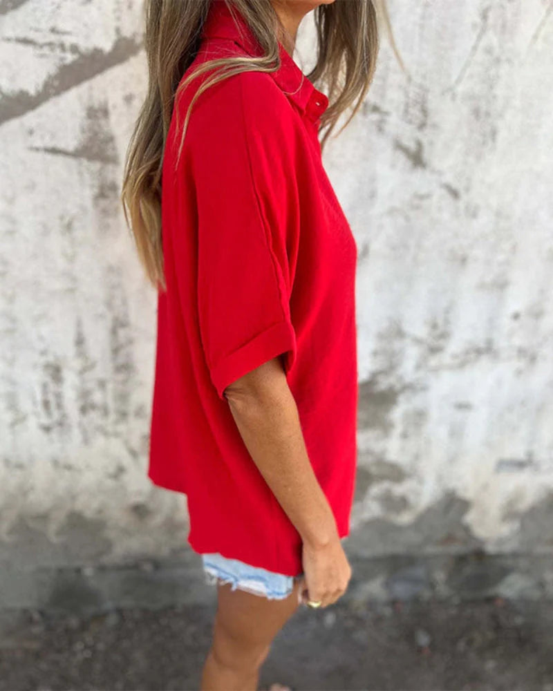 ELINA EFFORTLESS CASUAL SHIRT