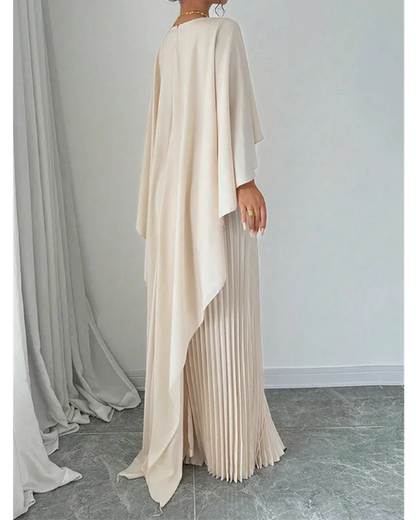 LUNA DRAPE MAXI DRESS