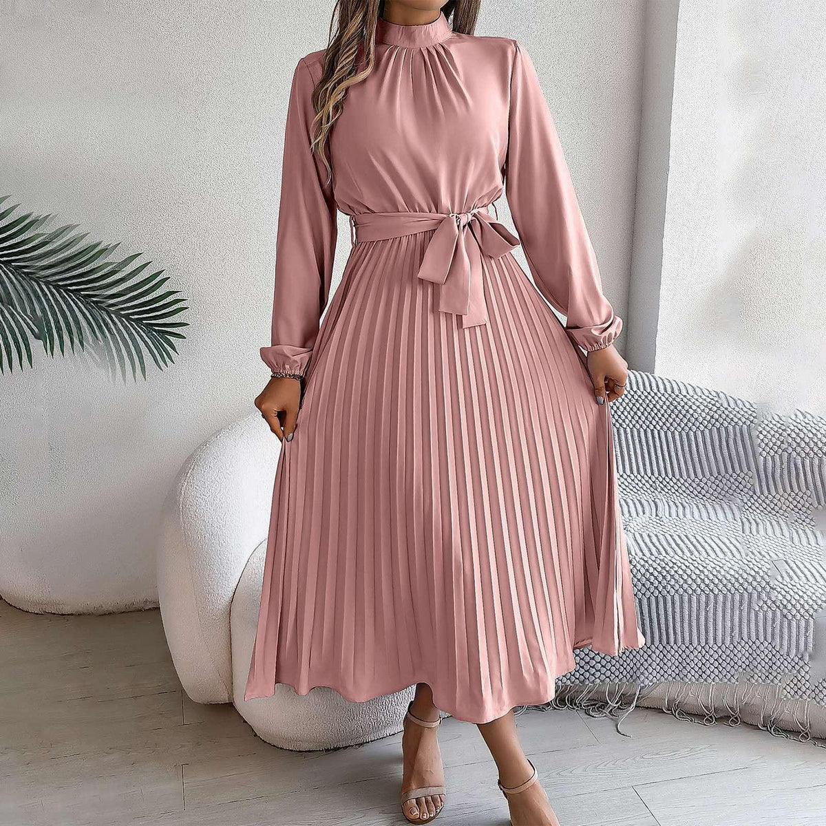 MAREN WAIST-TIE DRESS