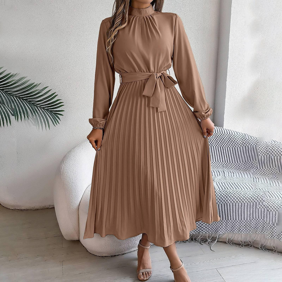 MAREN WAIST-TIE DRESS