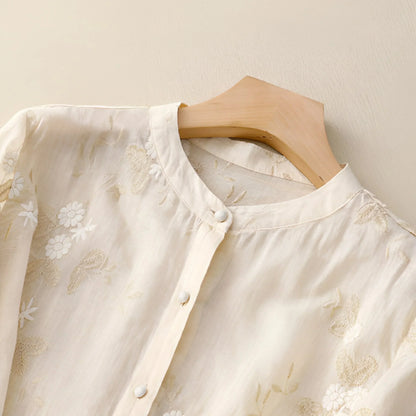 Isla Embroidered Blouse