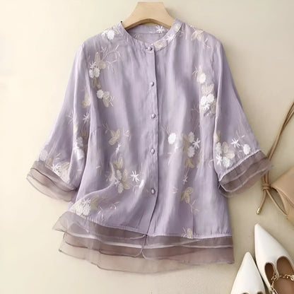 Isla Embroidered Blouse