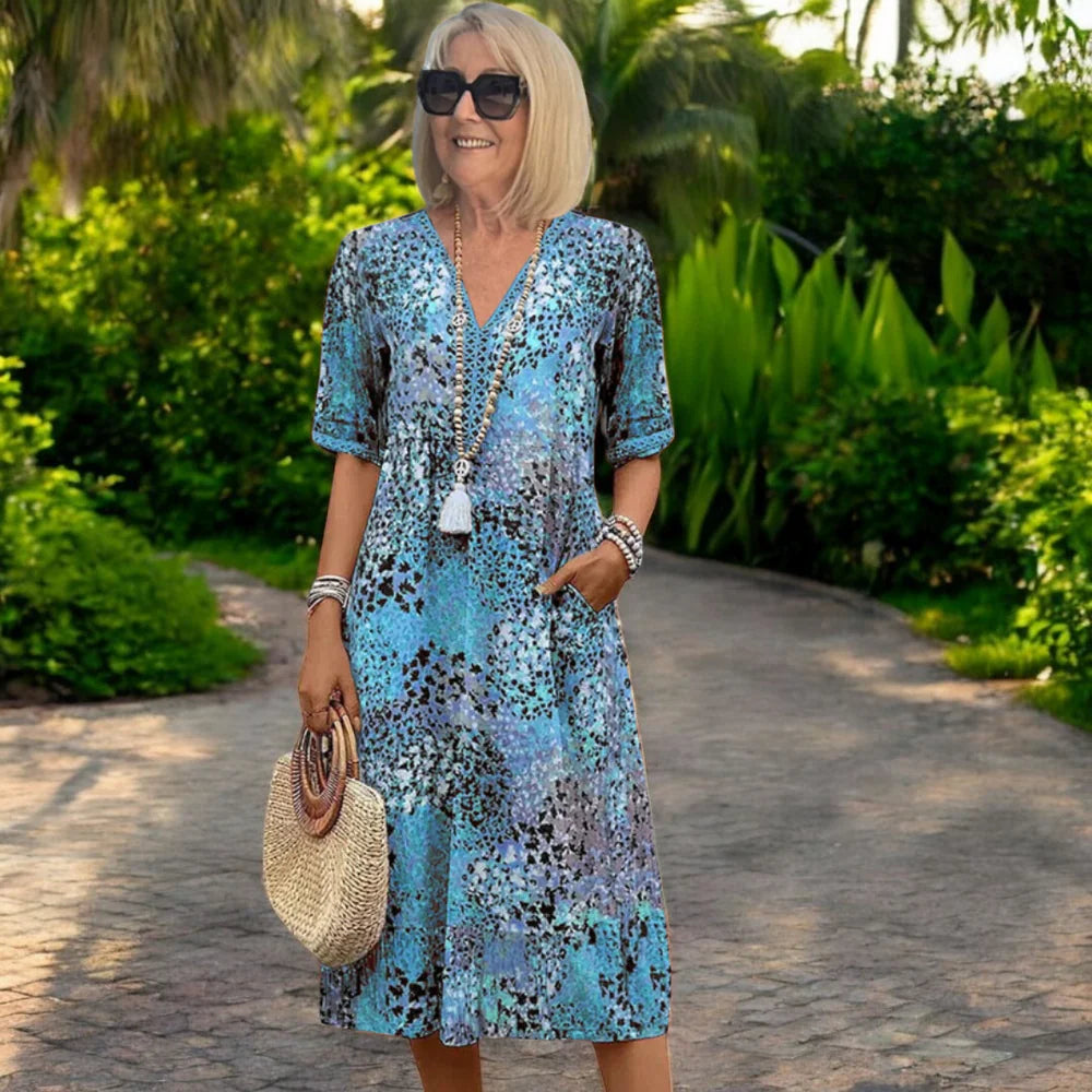 MIRA BOHO MAXI DRESS