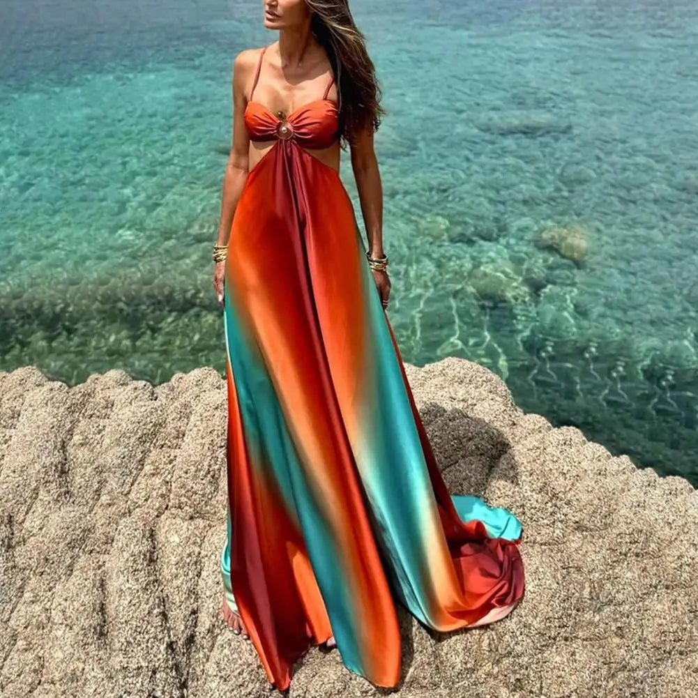 SERENA COASTAL MAXI DRESS