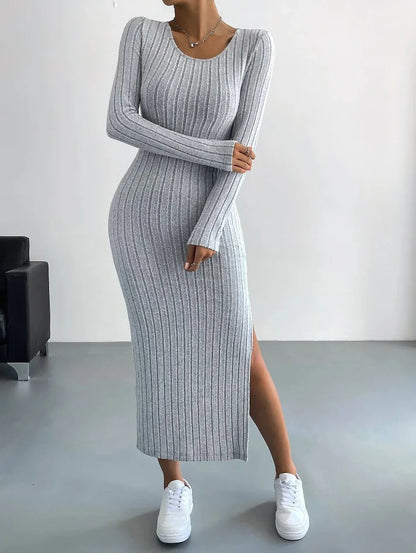 MILA RIB KNIT DRESS