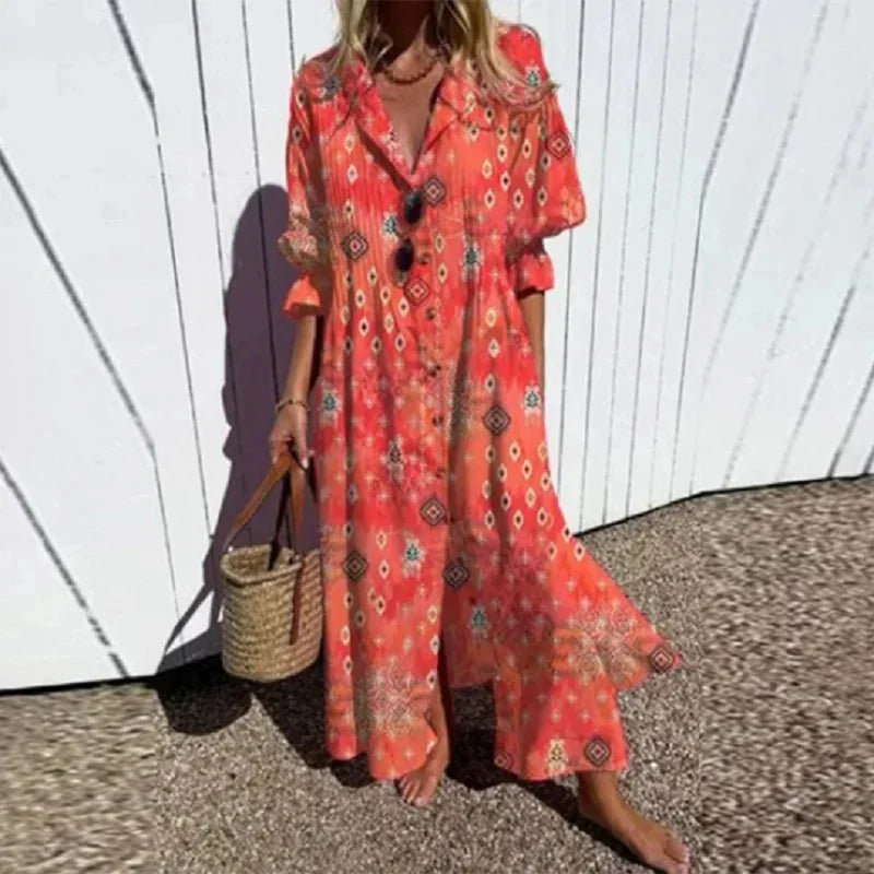 Freya Boho Maxi Dress