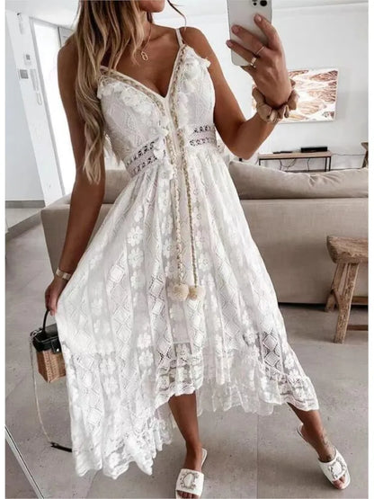 Lily Lace Maxi Dress