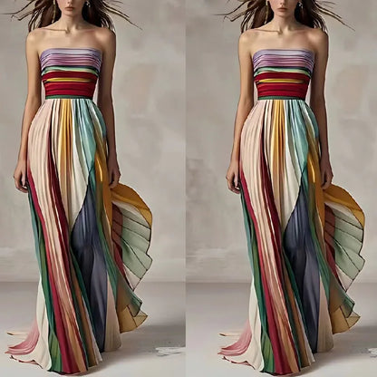 LIVIA STRAPLESS MAXI DRESS