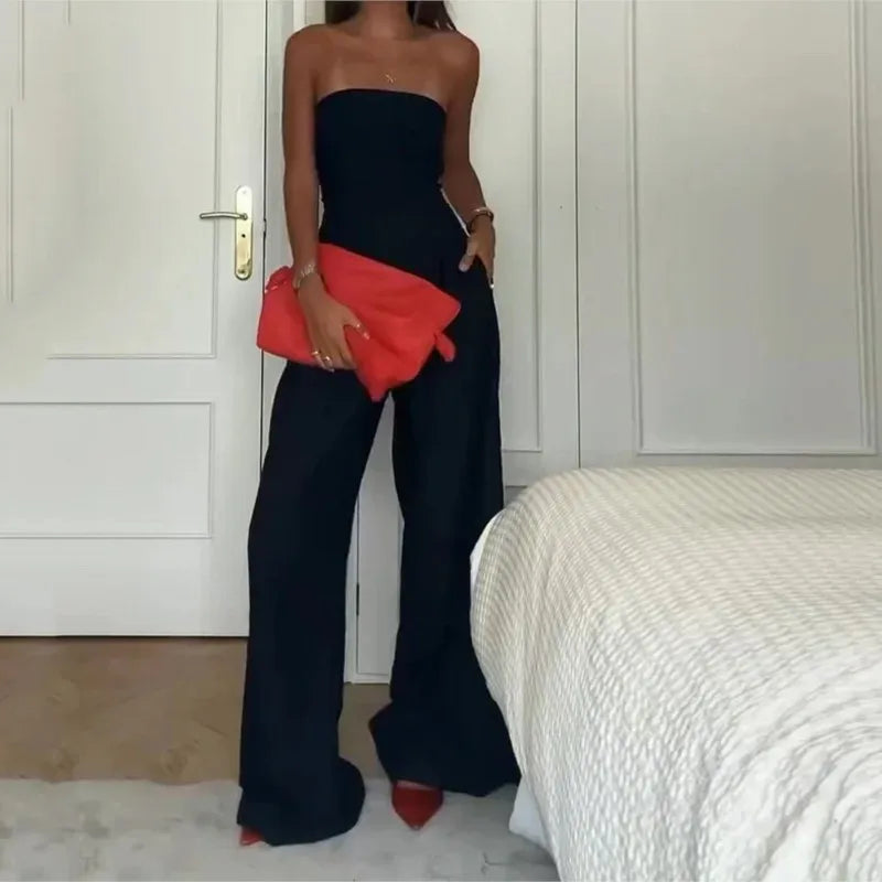 Emma Strapless Jumpsuit