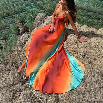 SERENA COASTAL MAXI DRESS
