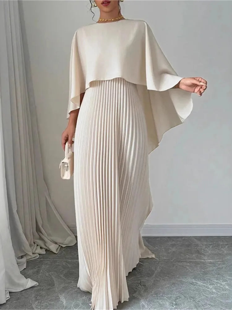 LUNA DRAPE MAXI DRESS