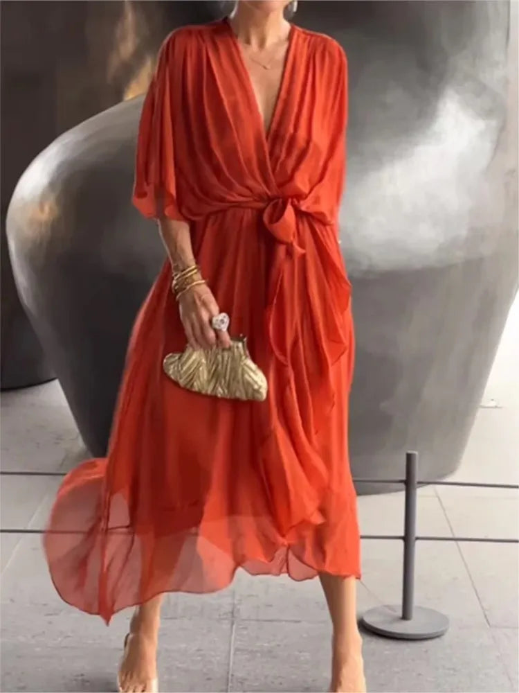 MONICA ELEGANCE MAXI DRESS