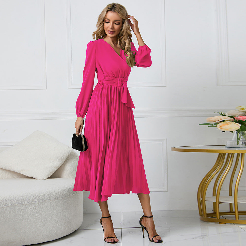 CLARA LACE-UP MAXI DRESS