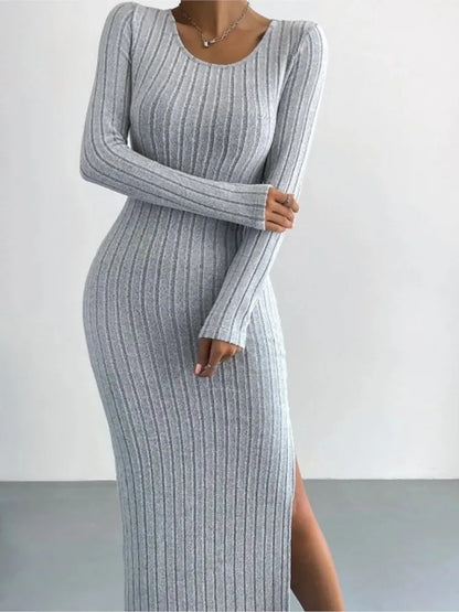 MILA RIB KNIT DRESS