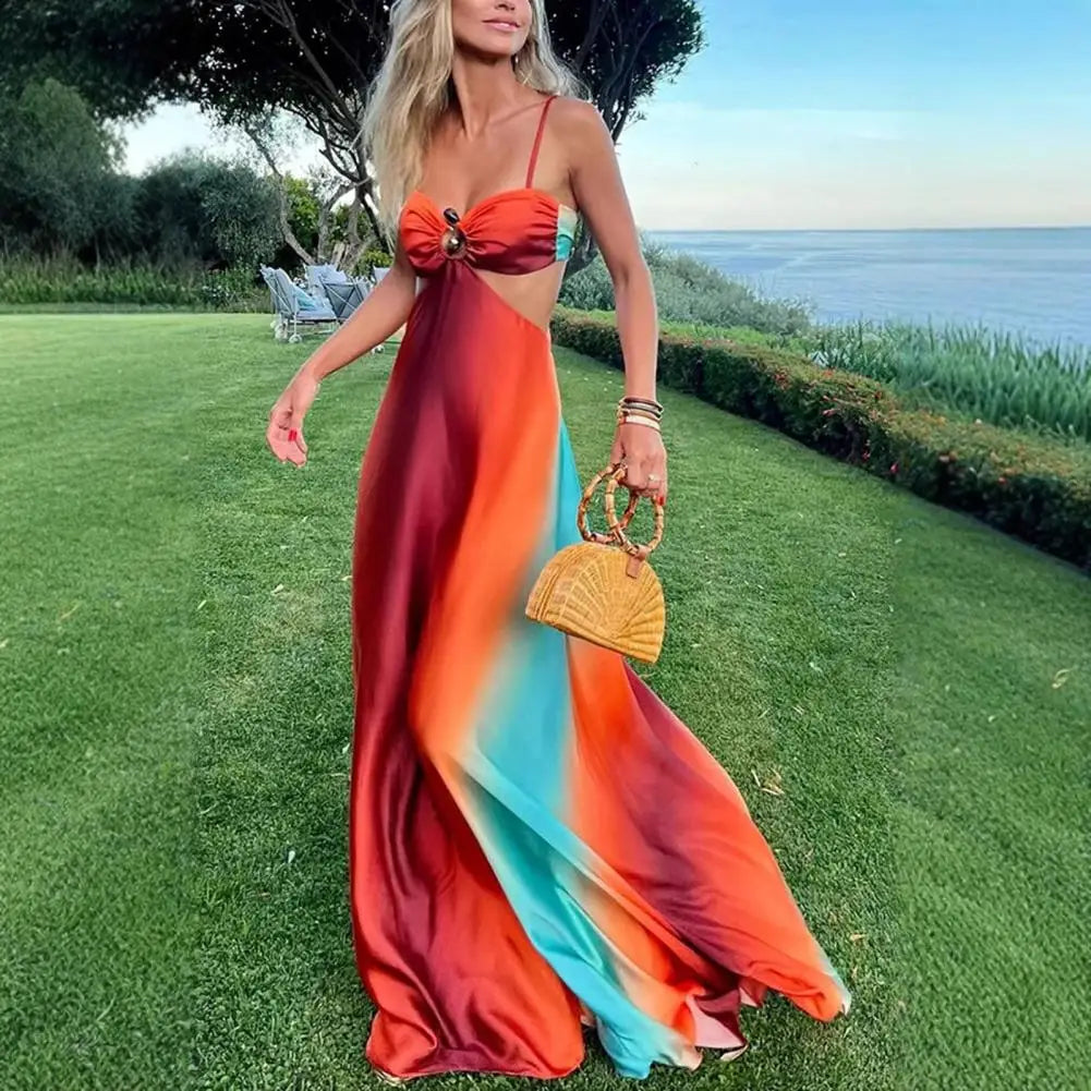 SERENA COASTAL MAXI DRESS