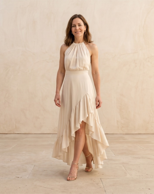Isabella Ruffle Dress
