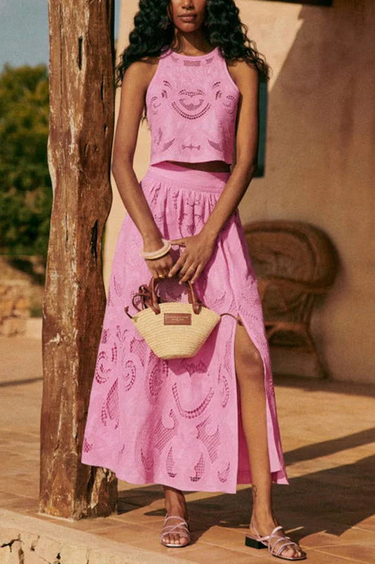 SELENA HOLLOW TWO-PIECE SET