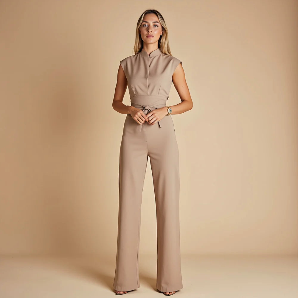 LENA SLEEVELESS JUMPSUIT
