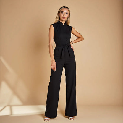 LENA SLEEVELESS JUMPSUIT