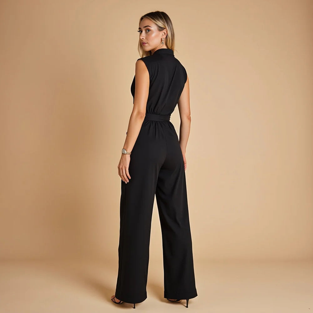 LENA SLEEVELESS JUMPSUIT