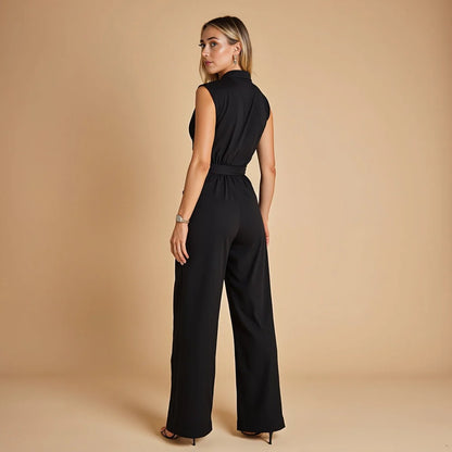 LENA SLEEVELESS JUMPSUIT