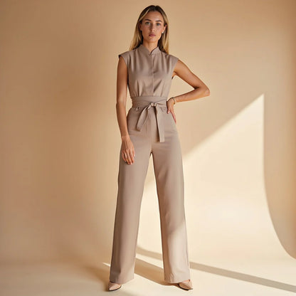 LENA SLEEVELESS JUMPSUIT