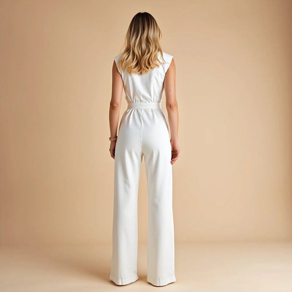 LENA SLEEVELESS JUMPSUIT