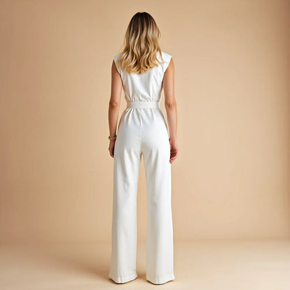LENA SLEEVELESS JUMPSUIT