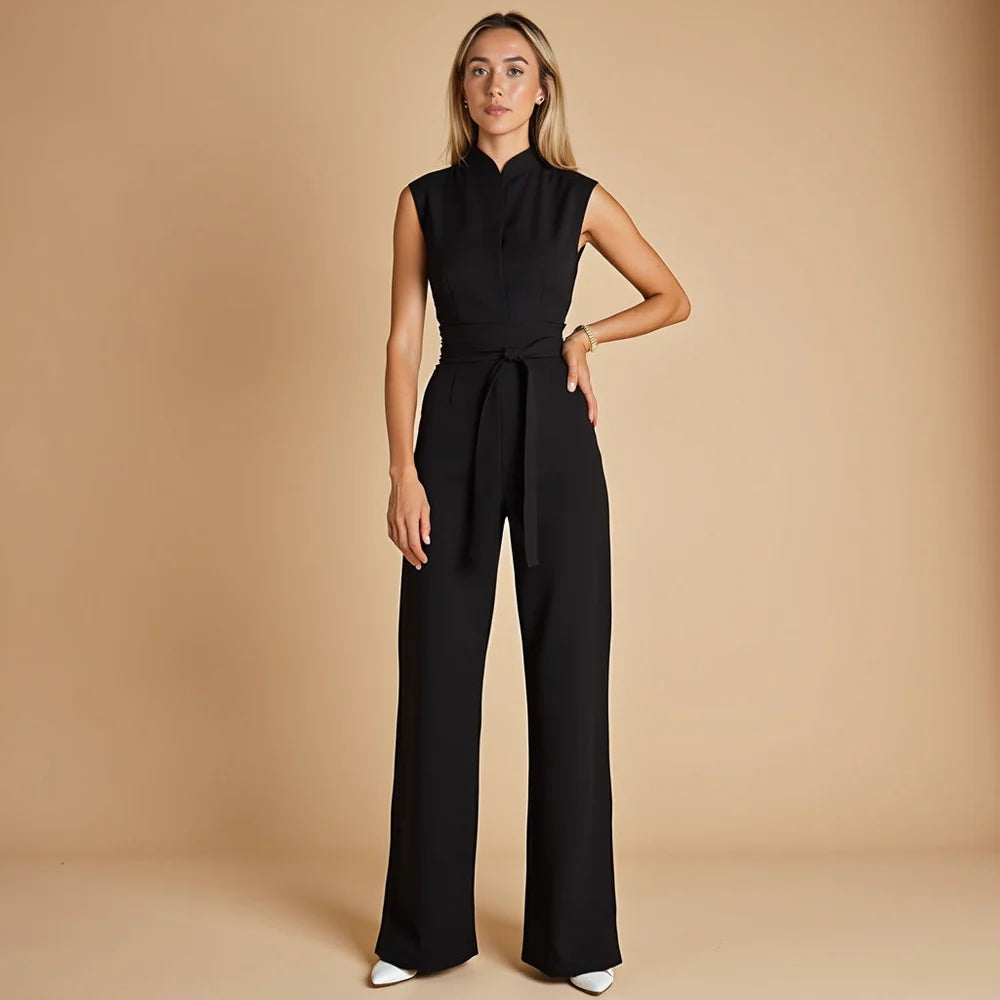 LENA SLEEVELESS JUMPSUIT